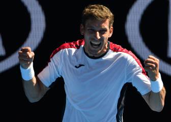 Un gran Carreño resiste los 40 aces y 74 ganadores de Muller