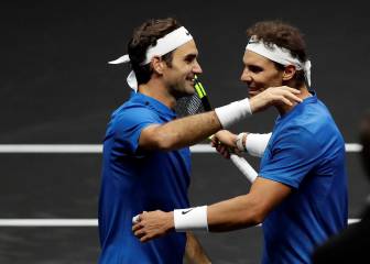 Nadal revela cómo felicitó a Federer por su vigésimo grande