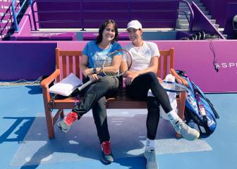 Garbiñe Muguruza recupera para su equipo a Conchita Martínez