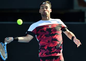 Fognini, al árbitro: 
