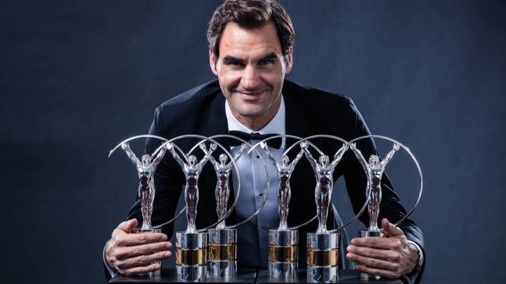 Federer se corona en los Laureus y Sergio gana como ‘Revelación’