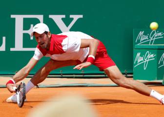 Djokovic necesitó de diez bolas de partido frente a Coric