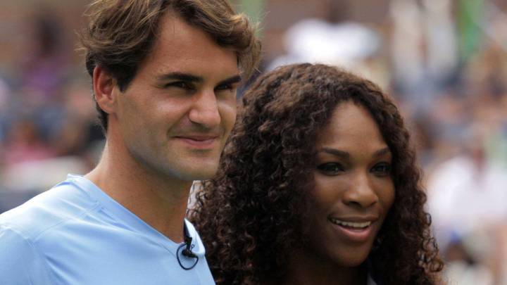 Roger Federer y Serena Williams, en una imagen de archivo.
