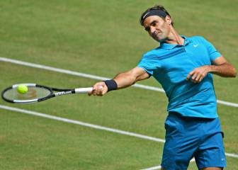 Federer, a una victoria del 10º y de sostener el número uno