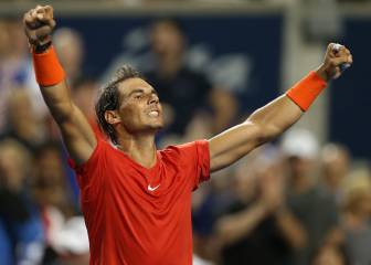 Nadal remonta a Cilic y saca ya billete para el Masters