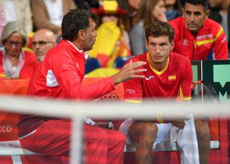 Carreño deja escapar a Paire, se rompe y Francia manda 1-0