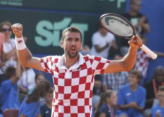 Coric y Cilic acercan a Croacia en Zadar a la final de la Davis