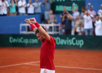 Coric lleva a Croacia a la final contra Francia en un quinto set