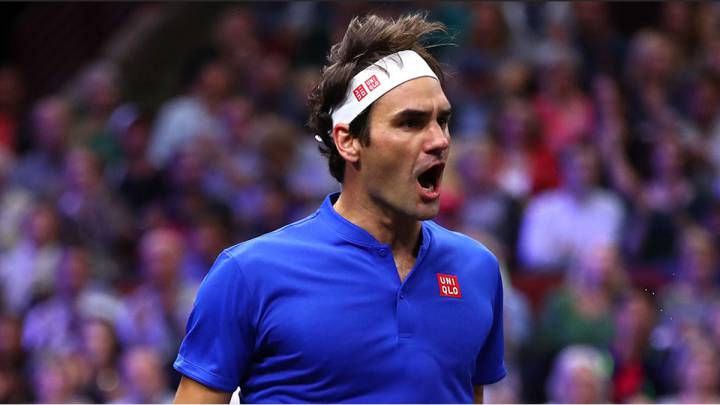 Roger Federer en Chicago.