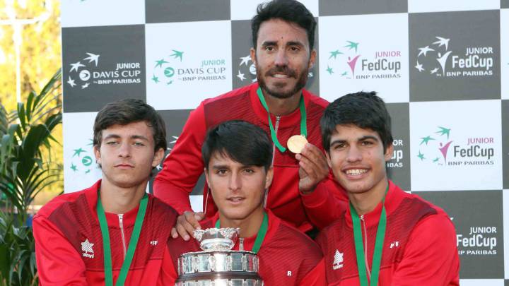 Los Sub-16 de Carlos Alcaraz iluminan el tenis español