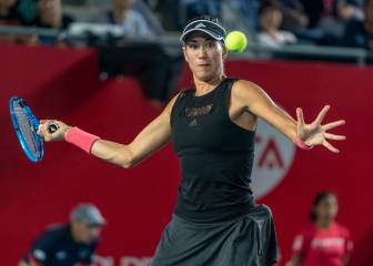 Muguruza vence a Voegele y al jet-lag de la gira asiática