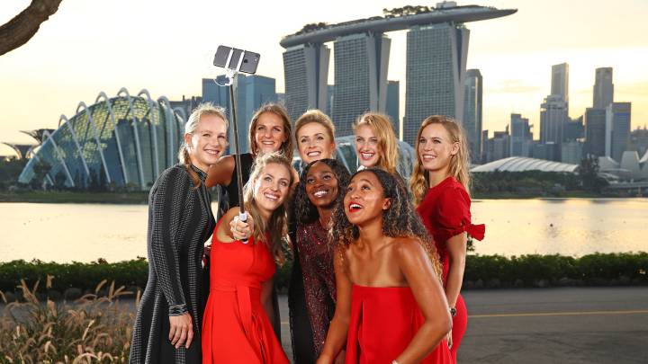 Así llegan las mejores del año al WTA Finals de Singapur