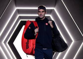 Federer quiere su título 100: empezó por Fognini y le espera Nishikori