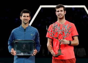 Khachanov frena a Djokovic y Nadal sigue líder en Masters