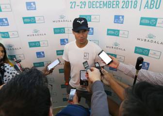 Rafa Nadal abre en Abu Dabi con la salud como objetivo