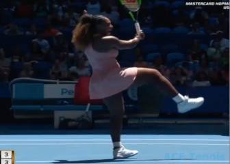 El notable punto de Serena ante Sakkari: ¡imperdible celebración!