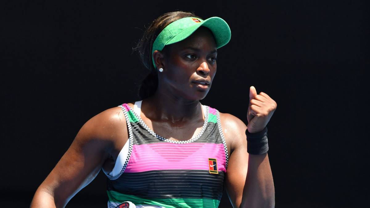 Sloane Stephens, contra Timea Babos