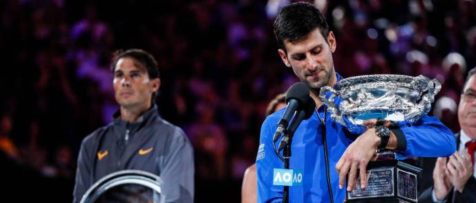 Djokovic fulmina a Nadal y gana en Australia por séptima vez
