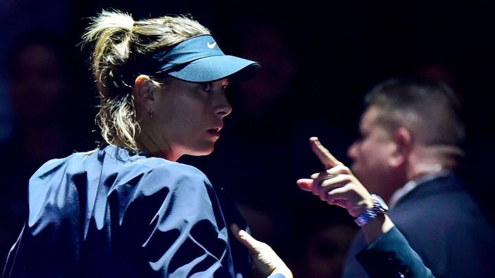 Sharapova se retira por lesión en el torneo de San Petersburgo