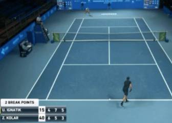 This is gruesome - check out where the ball lands