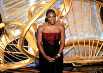 Serena Williams brilla en los Oscars antes de Indian Wells