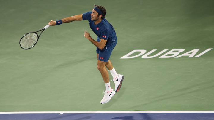 Roger Federer, contra Marton Fucsovics