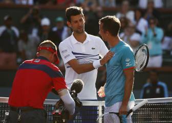El número uno Djokovic patina: eliminado por Kohlschreiber