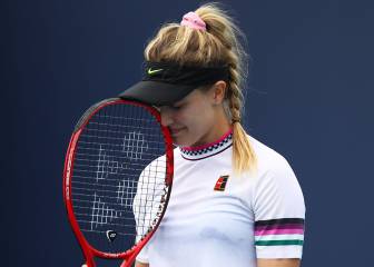 Bouchard no levanta cabeza: cae en la previa de Miami