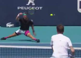 Las gradas semi-vacías y ellos firman el mejor punto de Miami