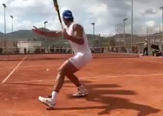 Con este cámara se ve mejor lo que es Nadal: puntazo ante Munar