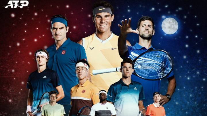 Rafa Nadal protagoniza la versión corregida de la campaña de tierra batida de la ATP junto a Roger Federer y Novak Djokovic.