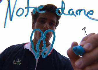 Herbert gana a Verdasco y se acuerda de Notre Dame