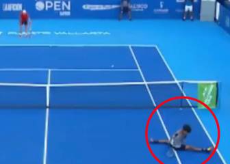 La postura en la que se queda delata que ha sido un puntazo: atentos a lo que hizo Brown