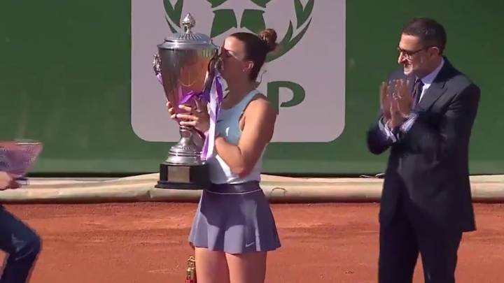 La griega Maria Sakkari estrena su palmarés en la WTA