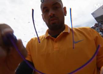 Tras faltar el respeto a Medvedev, Kyrgios la toma con Djokovic: 