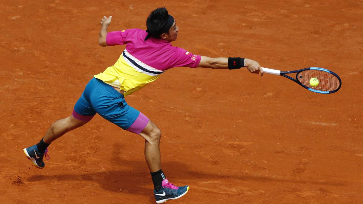 Nishikori empeora el mal dÃ­a francÃ©s al remontar ante Tsonga