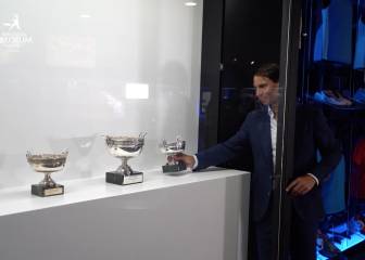 Nadal deposita su 12º Roland Garros en su museo de Manacor