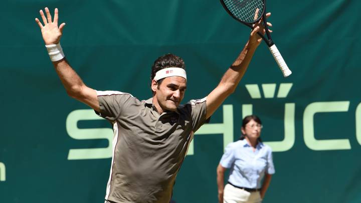 Federer avisa para Wimbledon: "Me siento joven de nuevo"