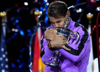 Nadal es más efectivo que Federer y Djokovic en ‘grandes’