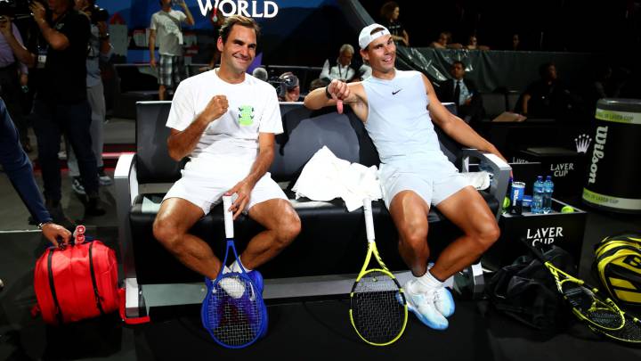 Nadal, Federer y buen rollo
