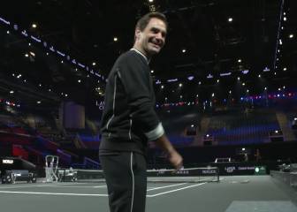 La broma de Federer a Nadal por una característica de su juego