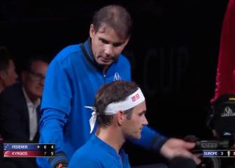 Nadal gives Federer tactical talk to thwart Kyrgios