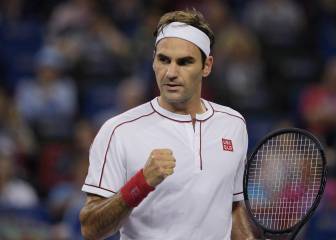 Federer sufre ante Goffin para avanzar a cuartos de final