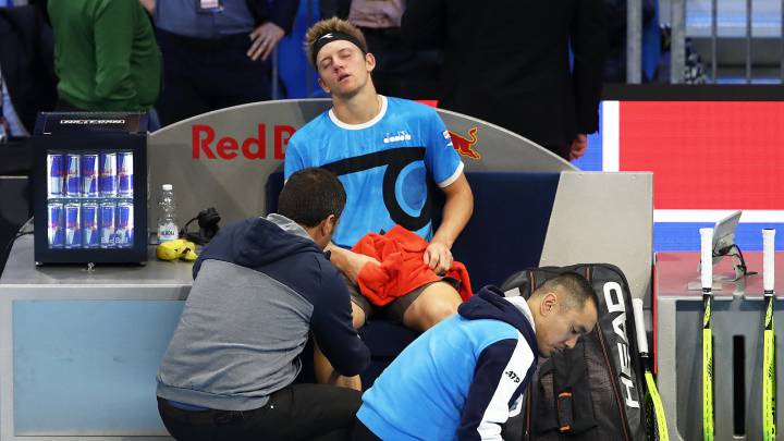 Davidovich dice adiós a las Next Gen y De Miñaur arrasa