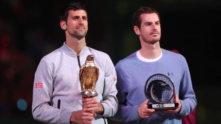 Djokovic enaltece a Murray: "Es un guerrero increíble"