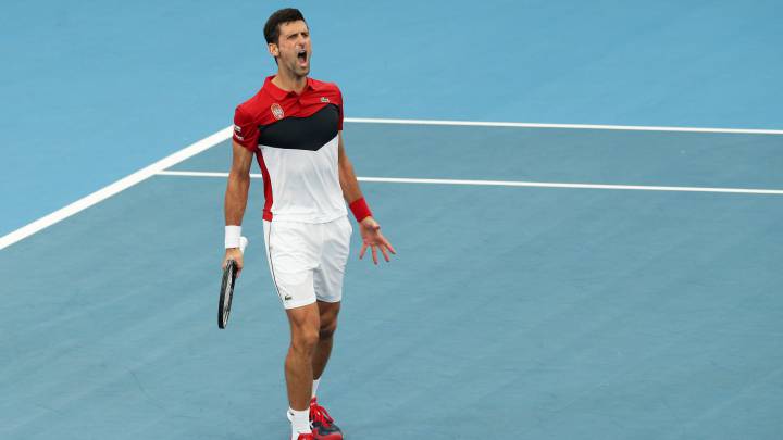 Djokovic no falla y mete a Serbia en las semifinales de la ATP Cup