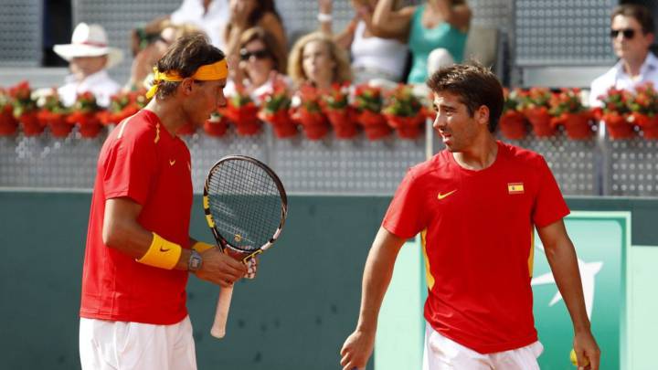 Nadal, con Marc López, vuelve al dobles tres años después