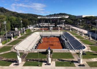 Roma, tras los pasos de Roland Garros: podría jugarse en otoño