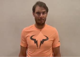 Apareció Nadal: más que sentido alegato contra el coronavirus