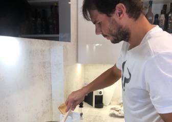 Nadal cambia la raqueta por la sartén durante la cuarentena